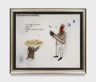 David Lynch Debuts at Pace with 'Big Bongo Night' | Ocula